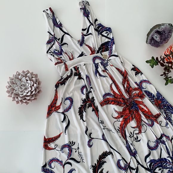 🌷🌷🌷 Roberto Cavalli summer maxi dress size S - Picture 5 of 12